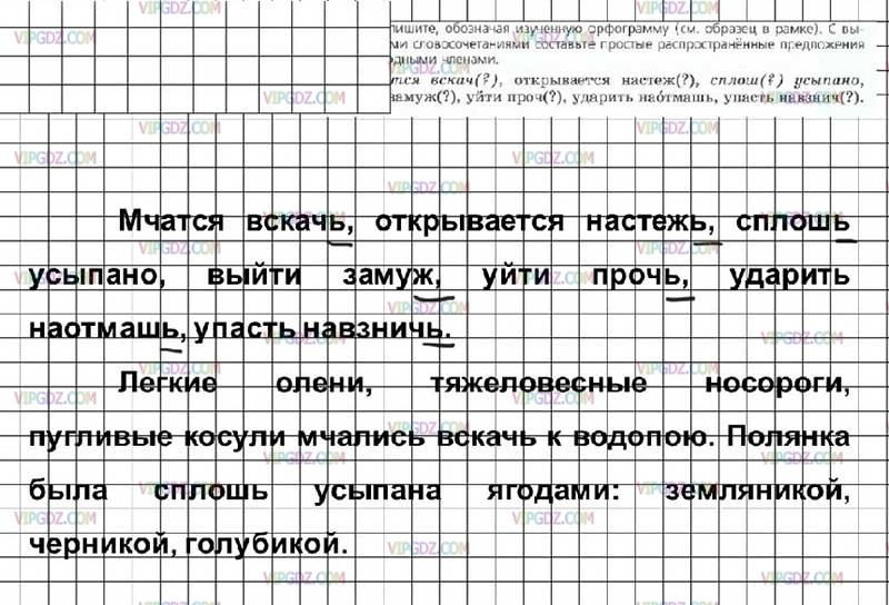 Русский язык 7 класс упр 484