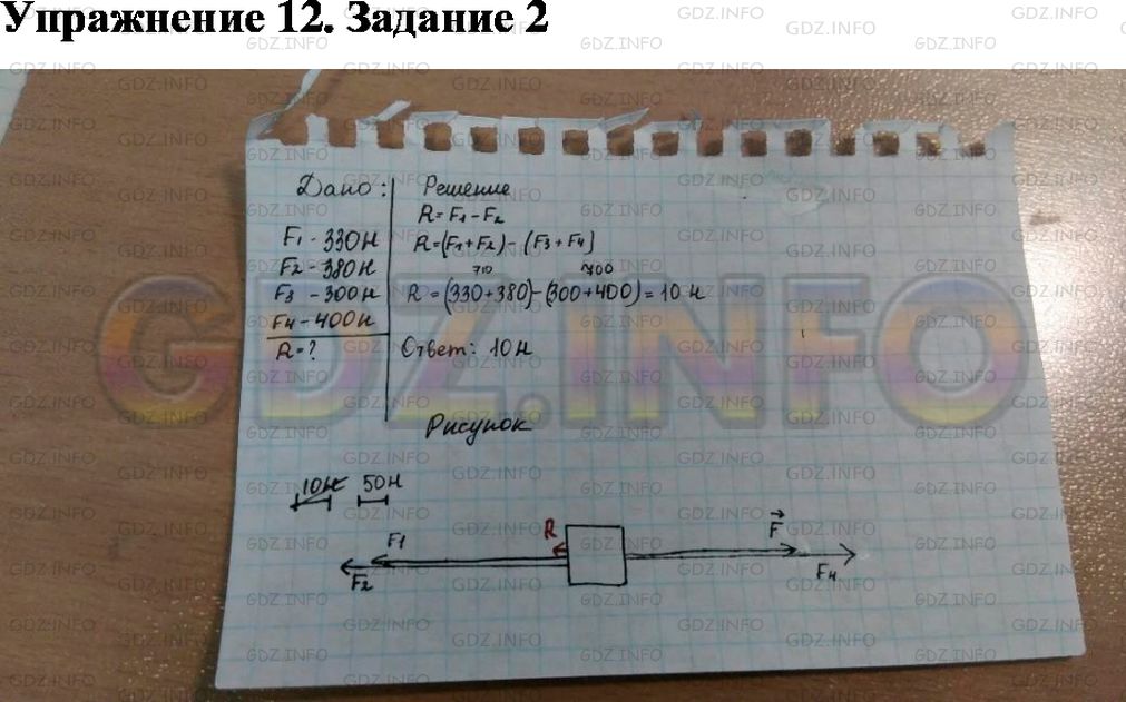 Фото ответа 2 на Задание 2 из ГДЗ по Физике за 7 класс: А. В. Перышкин - 2013г.