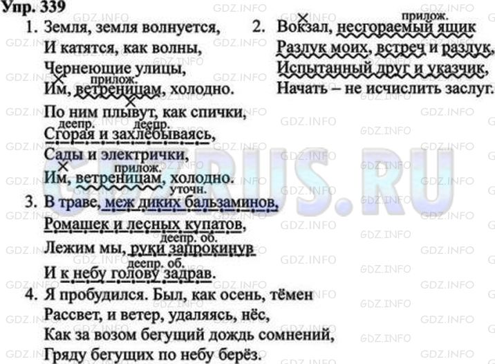 Русский язык 8 класс ладыженская упр 328. Русский язык 8 класс номер 339. Земля земля волнуется и катятся.