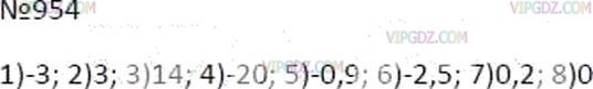Фото ответа 3 на Задание 954 из ГДЗ по Математике за 6 класс: А.Г. Мерзляк, В.Б. Полонский, М.С. Якир. 2014г.