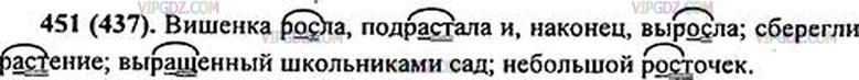 Страница 50 упражнение 451. Гдз по русскому номер 451. Русский язык 5 класс номер 451. Вишенка росла подрастала и наконец. Вишенка росла подрастала и наконец выросла сберегли растение.